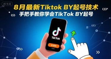 8月最新Tiktok搬运起号技术，手把手教你学会TikTok搬运起号-资源V站