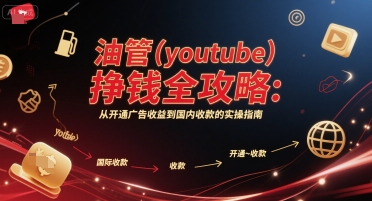 油管(youtube)挣钱全攻略:从开通广告收益到国内收款的实操指南(更新)-资源V站