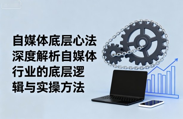 自媒体底层心法,深度解析自媒体行业的底层逻辑与实操方法-资源V站