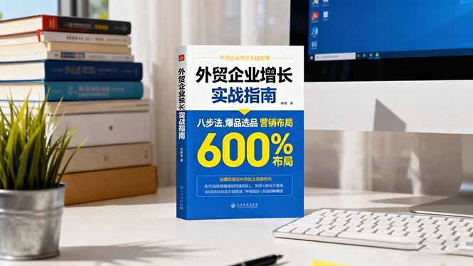 外贸企业增长实战指南，八步法、爆品选品、营销布局，业绩增长300%-资源V站
