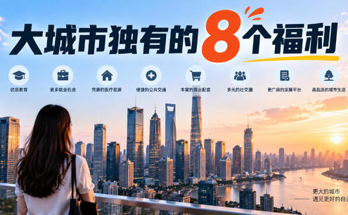某公众号付费文章:大城市独有的8个福利