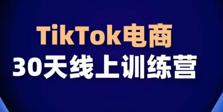 TikTok电商带货30天线上课，不可错过的全球流量洼地！-小哥网
