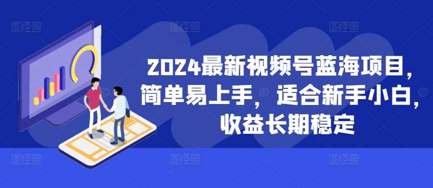 2024最新视频号蓝海项目，简单易上手，适合新手小白，收益长期稳定-资源V站