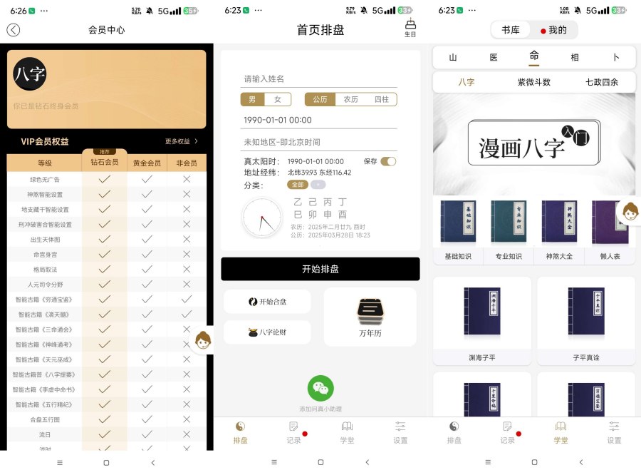 问真八字解锁版 Pro 2.6.1专业八字排盘-资源V站