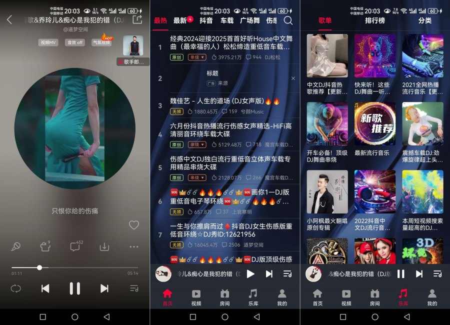 DJ秀会员版，一款包含了丰富DJ曲库的音乐软件-资源V站