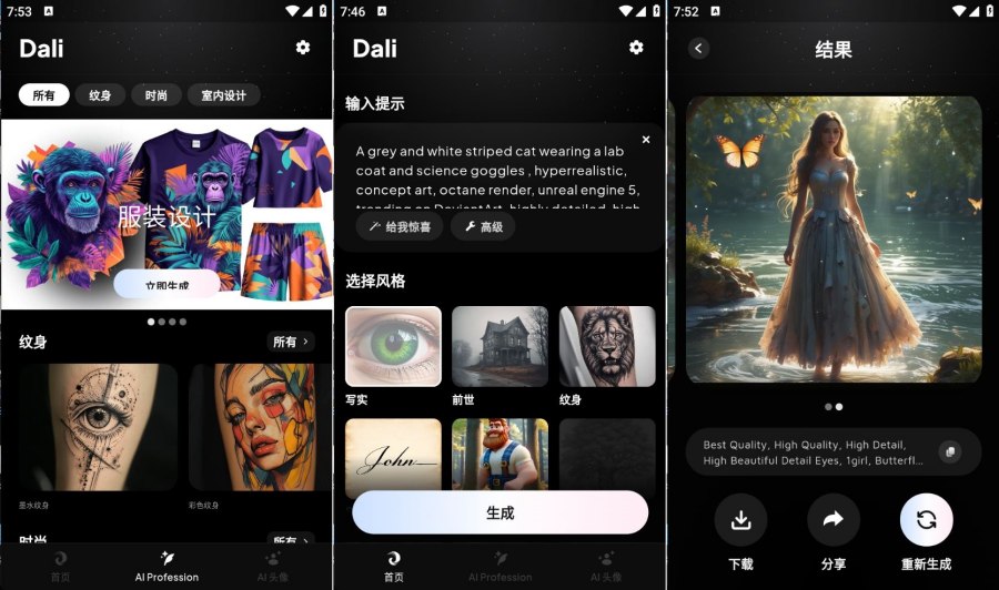 Dali 1.1.4 解锁版无限生成AI绘画 服装-资源V站