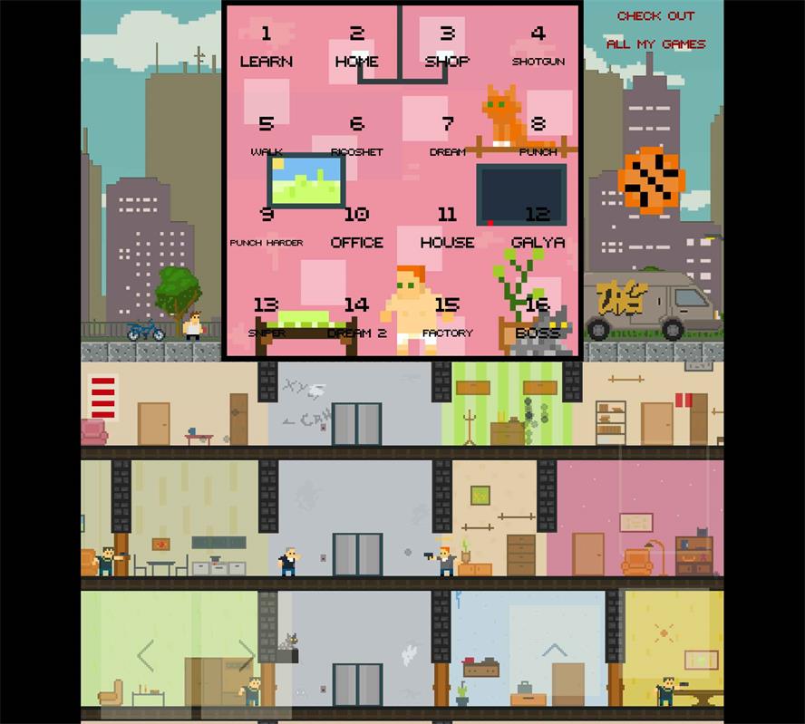 IO闯关游戏 激战解锁全部剧情随便玩-资源V站
