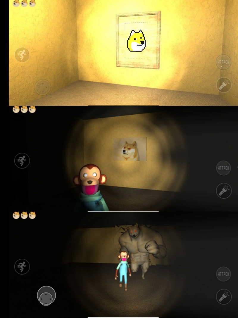 紧张悬疑类小游戏 肌肉柴犬没有广告-资源V站