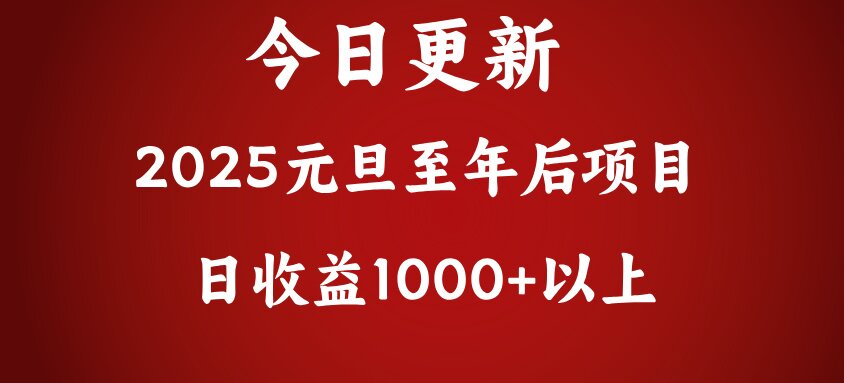 翻身项目，日收益1000+以上-资源V站