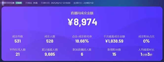 图片[2]-靠不露脸读稿子直播，日入5000+，普通人直播带货的新风口，抖音破价直…-资源V站