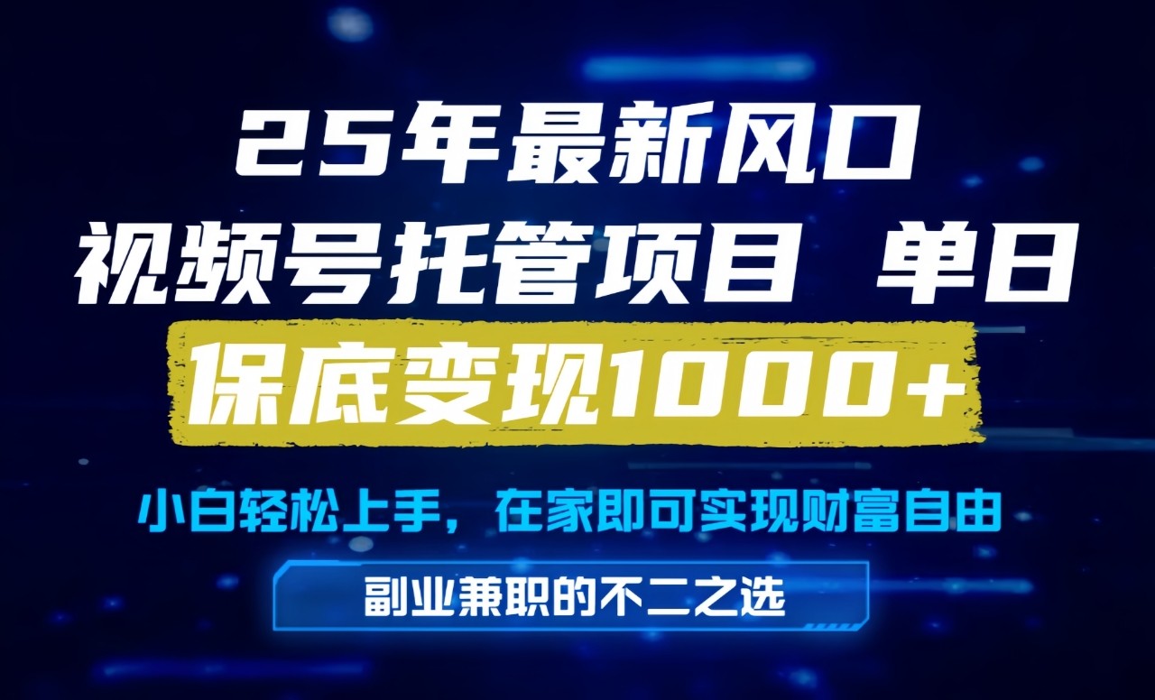 真正的懒人项目，妥妥的福利，先到先得，单日保底1000+-资源V站