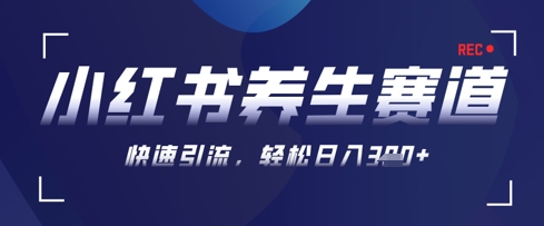 AI+可画生成小红书养生作品，新手暴力起号，矩阵操作，轻松日入3张+-资源V站