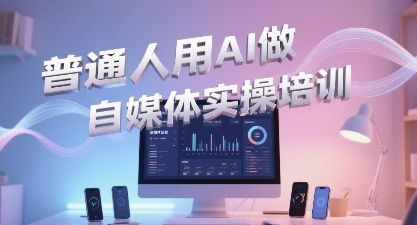 普通一个人用AI做自媒体，助你轻松开启AI自媒体创作之路-资源V站