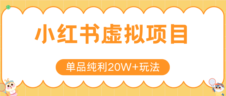 小红书虚拟电商新玩法，实现单品纯利20W+，可矩阵放大操作！-资源V站