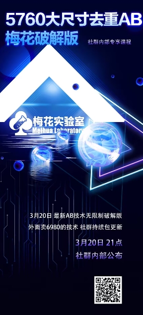 视频号连怼玩法-5760大尺寸去重AB技术-梅花实验室社群专享-资源V站