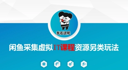 闲鱼采集虚拟IT课程资源另类玩法,干货满满